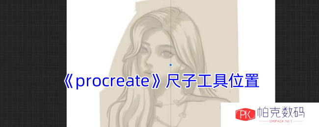 《procreate》尺子工具位置